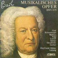 Jorg Ewald Dahler / 바흐 : 음악의 헌정 (Bach : Musical Offering BWV 1079) (CVCD7083/프로모션)