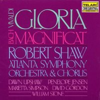 Robert Shaw / 비발디: 글로리아, 바흐: 마그니피카트 (Vivaldi: Gloria, Bach: Magnificat) (수입/CD80194)