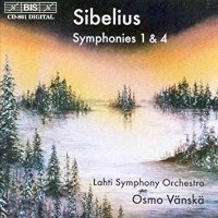 Osmo Vanska / 시벨리우스 : 교향곡 1 &amp; 4번 (Sibelius : Symphony No.1 &amp; 4) (수입/BISCD861)