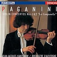 Jean-Jacques Kantorow / 파가니니 : 바이올린 협주곡 1, 2번 (Paganini : Violin Concerto No.1 &amp; 2) (일본수입/CO77611)