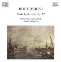 Alexandre Magnin, Janacek Quartet / 보케리니 : 플루트 오중주 1-6번 (Boccherini : Flute Quintets) (수입/8553719)