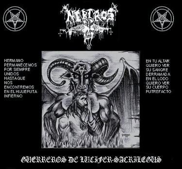 Nebiros / Guerreros De Lucifer &amp; Sacrilegus (Digipack/수입/미개봉)