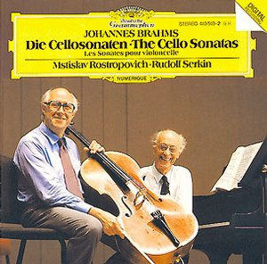 Mstislav Rostropovich, Rudolf Serkin / 브람스 : 첼로 소나타 1, 2번 (Brahms : Cello Sonatas No.1 Op.38, No.2 Op.99) (수입/4105102)