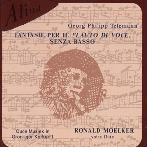 Ronald Moelker / Telemann : 12 Fantasias Para Flauta (수입/ACD92HD03