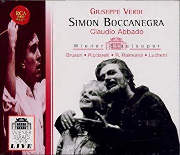 Claudio Abbado / 베르디 : 시몬 보카네그라 (Verdi : Simon Boccanegra) (2CD/수입/74321577332)