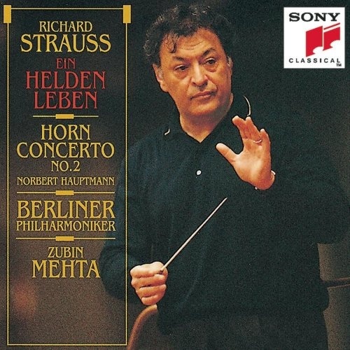 Zubin Mehta / Strauss : Ein Helden Leben &amp; Horn Concerto No. 2 (수입/SK53267)