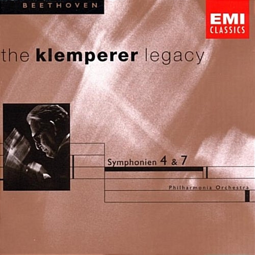 Otto Klemperer / 베토벤: 교향곡 4, 7번 (Beethoven : Symphony 4 &amp; 7) (수입/5667952)