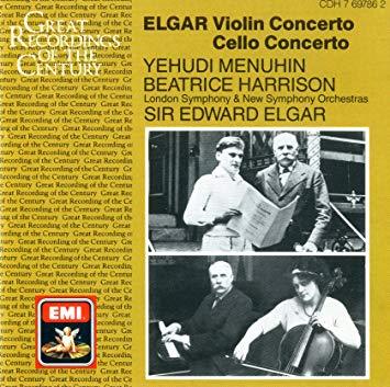 Yehudi Menuhin, Beatrice Harrison / Elgar : Violin Concerto and Cello Concerto (수입/CDH7697862)