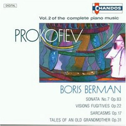Boris Berman / 프로코피에프 : 피아노 작품 2집 - 소나타 7번, 환상 모음곡 (Prokofiev : Piano Sonata No.7 Op.83, Visions Fugitives Op.22) (수입/CHAN8881)