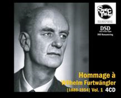 Wilhelm Furtwangler / 오마쥬 푸르트뱅글러 Vol.1 (Hommage a Wilhelm Furtwangler) (4CD/MZD1117)