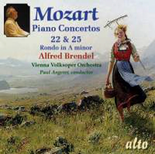 Alfred Brendel, Paul Angerer / 모차르트: 피아노 협주곡 22번 &amp; 25번 (Mozart Piano Concertos Nos. 22 &amp; 25) (수입/ALC1244)