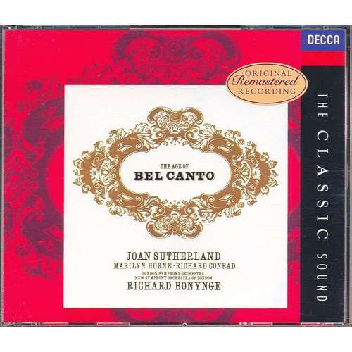 Joan Sutherland, Marilyn Horne, Richard Conrad / The Age Of Bel Canto (2CD/DD4366/프로모션)
