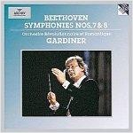 John Eliot Gardiner / 베토벤 : 교향곡 7,8번 (Beethoven : Symphonies Nos 7 &amp; 8) (DG3988/프로모션)