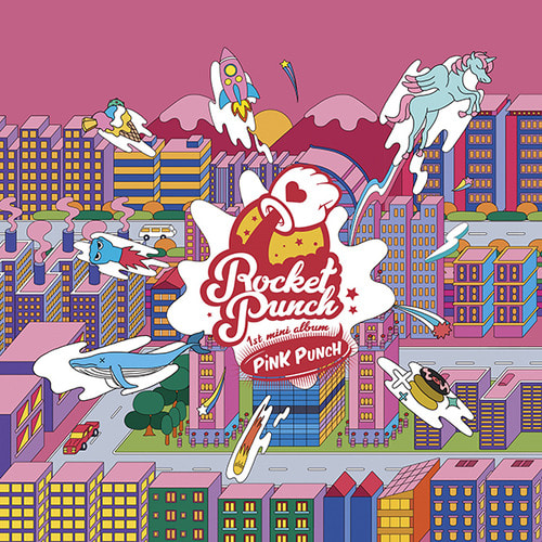 로켓펀치 (Rocket Punch) / Pink Punch (1st Mini Album) (미개봉)