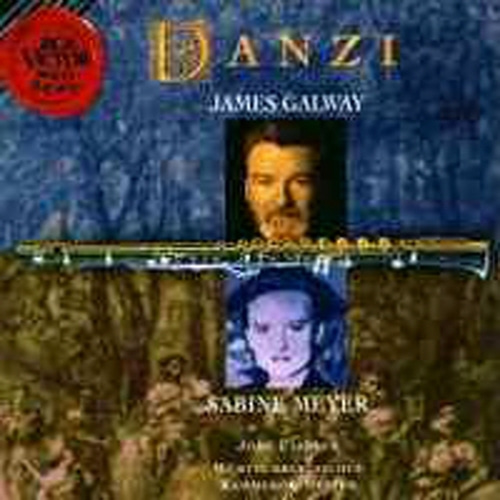 James Galway, Sabine Meyer / 단치 : 플룻 협주곡 2번, 콘체르탄테 (Dabzi : Flute Concerto No.2, Concertante) (수입/09026619762)
