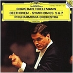 Christian Thielemann / 베토벤 : 교향곡 5, 7번 (Beethoven : Symphonies Nos. 5 &amp; 7) (DG4121/프로모션)