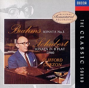 Clifford Curzon / Brahms : Piano Sonata No.3 &amp; Schubert: Piano Sonata D 960 (DD4306/프로모션)