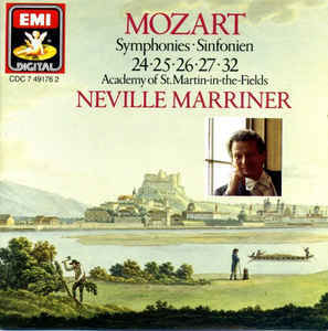 Neville Marriner / Mozart : Symphonies Nos. 24,25,26,27 &amp; 32 (수입/CDZ4795322)