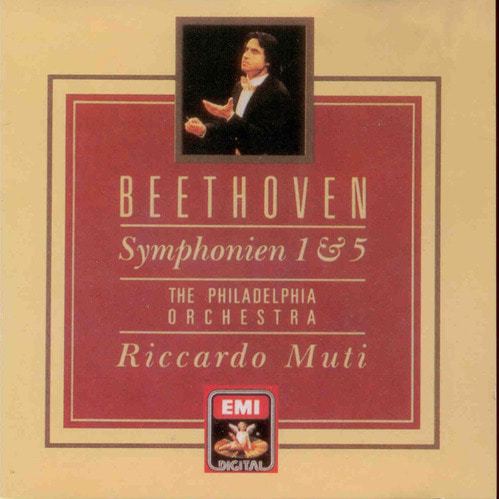 Riccardo Muti / 베토벤 : 교향곡 제1번 &amp; 제5번 ˝운명˝ (Beethoven : Symphoien 1 &amp; 5) (수입/CDZ4795272)