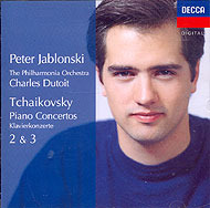 Peter Jablonski, Charles Dutoit / Tchaikovsky : Piano Concertos 2 &amp; 3 (DD4338/프로모션)
