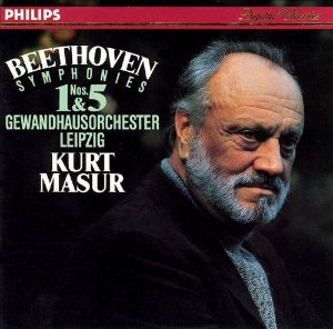 Kurt Masur / Beethoven : Symphonies Nos. 1 &amp; 5 (DP0918)