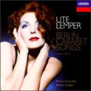 Ute Lemper / 베를린 캬바레 송 (Berlin Cabaret Songs) (DD4383/프로모션)