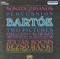 Zoltan Kocsis, Dezso Ranki / 바르톡 : 두 대의 피아노와 타악기를 위한 소나타 (Bartok : Two Pictures Preludio &amp; Scherzo) (SCC045PHU)