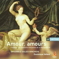 Dominique Vellard, Ensemble Gilles Binchois / Amour, Amours - French Renaissance Songs (수입/5454582)