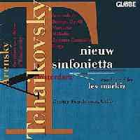 Lev Markiz / 차이코프스키, 아렌스키 : 관현악 작품집 (Tchaikovsky, Arensky : Orchestral Works) (수입/GLO6021)