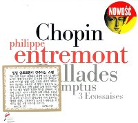 Philippe Entremont / 쇼팽: 4개의 발라트 &amp; 3개의 즉흥곡 (Chopin: 4 Ballades &amp; 3 Impromptus) (Digipack/수입/미개봉/NIFCCD213)