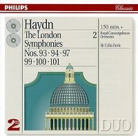 Colin Davis / 하이든 : 런던 교향곡 2집 (Haydn : The London Symphonies Nos.93, 94, 97, 99, 100-101) (2CD/수입/4426142)