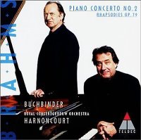 Rudolf Buchbinder, Nikolaus Harnoncourt / 브람스 : 피아노 협주곡 2번, 2개의 랩소디 (Brahms : Piano Concerto No.2, 2 Rhapsodie) (미개봉/3984244862)