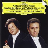 Itzhak Perlman, Daniel Barenboim / Mozart : Violin Sonatas KV 296, 305, 306 (수입/4151022)