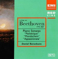 Daniel Barenboim / Beethoven : Piano Sonatas &quot;Pathétique&quot; &quot;Mondschein&quot; &quot;Appassionata&quot; (수입/5697882)