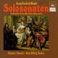 Ganassi Consort, Anne Rohrig / Handel : Solosonaten (2CD/수입/MDGL342122)