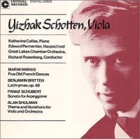 Yizhak Schotten / Yizhak Schotten Plays Viola (수입/미개봉/CD635)