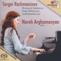 [SACD] Nareh Arghamanyan / 라흐마니노프: 회화적 연습곡 Op.33 (Rachmaninoff: Etudes-Tableaux Op.33 No.1~9) (SACD Hybrid/수입/PTC5186399)