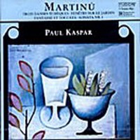 Paul Kaspar / 마르티누 : 피아노 작품 1집 (Martinu : Piano Works I) (수입/TUDOR7054)