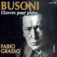 Fabio Grasso / 부조니 : 피아노 작품집 (Busoni : Piano Works) (Digipack/수입/SOCD158)