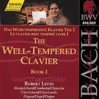 Robert Levin / 바흐 : 평균율 클라비어곡집 1권 (Bach : The Well-Tempered Clavier Book I, BWV 846-869) (2CD/수입/116)