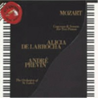 Alicia De Larrocha, Andre Previn / 모차르트 : 두 대의 피아노를 위한 협주곡 (Mozart : Concerto For Two Pianos K.365, K.448) (수입/09026680442)