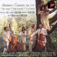 Yo-Yo Ma, Emanuel Ax / 슈베르트 : 피아노 오중주 A장조 &#039;송어&#039;, 아르페지오네 소나타 A단조 (Schubert : Piano Quintet in A major &#039;Trout&#039;, Arpeggione Sonata) (CCK7495)