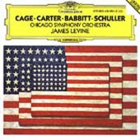 James Levine / 카터 : 관현악을 위한 변주곡, 슐러 : 스펙트라, 케이지 : 아틀라스 에클립티칼리스 (Carter : Variations for Orchestra, Schuller : Spectra, Cage : Atlas eclipticalis) (수입/4316982)