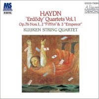 Kuijken String Quartet / 하이든 : 현악 사중주 75. 76 &#039;5도&#039;, 77번 &#039;황제&#039; (Haydn : String Quartet, 75, 76 &#039;Fifths&#039;, 77 &#039;Emperor&#039;) (일본수입/COCO70440)