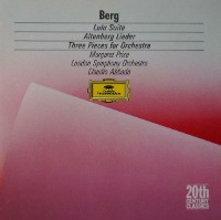 Claudio Abbado, Margaret Price / Berg : Lulu Suite, Altenberg Lieder, Three Pieces For Orchestra (수입/4232382)