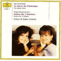 Guher Pekinel &amp; Suher Pekinel / Stravinsky : Le Sacre Du Printemps For Piano Duet &amp; Rachmaninov : Suites For Two Pianos (수입/미개봉/4376502)