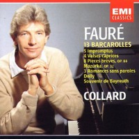 Jean-Philippe Collard / Faure : 13 Barcarolles, Impromptus, Etc. (2CD/수입/미개봉/5694312)