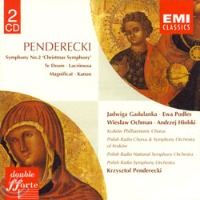Krzysztof Penderecki / 펜데레츠키 : 교향곡 2번, 테 데움, 마니피카트 외 (Penderecki : Symphony No. 2; Te Deum; Lacrimosa; Magnificat; Kanon) (2CD/수입/미개봉/724357485227)