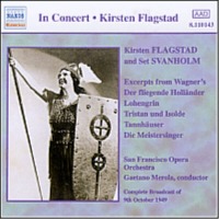 Kirsten Flagstad / 바그너 : 오페라 하이라이트 모음집 (Excerpts From Wagner Operas) (Hong Kong 수입/미개봉/8110143)