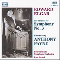 Paul Daniel / 엘가 : 교향곡 3번 (Elgar : Symphony No.3) (수입/미개봉/8554719)